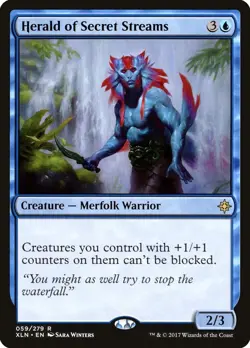 MTG Herald of Secret Streams - Ixalan #59 Non-Foil - Image 1