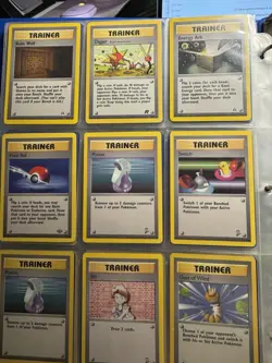 Vintage Pokemon Trainer Card Lot – 21 Cards – WOTC Base/Jungle/Team Rocket - Image 2