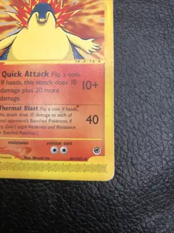 B6 Typhlosion 64/165 - LP - Non Holo Rare - Pokemon Expedition 2002 WOTC - Image 4
