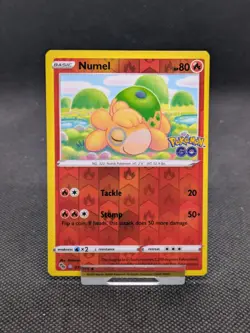 Pokemon GO Numel 013/078 Peelable Hidden Ditto Reverse Holo UNPEELED NM/M - Image 1