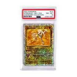 Pokemon Pokemon Graded Hitmonlee - Legendary Collection Reverse Holo - PSA NM - Image 1