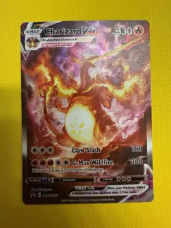 Pokemon TCG Charizard VMAX Black Star Promo #SWSH261 NM - Image 1
