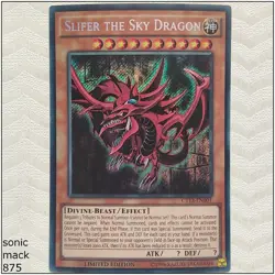 Slifer the Sky Dragon - CT13-EN001 - Secret Rare Limited Edition Yugioh - Image 1