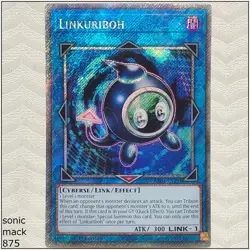 Linkuriboh - RA04-EN291 - Platinum Secret Rare 1st Edition Yugioh - Image 1