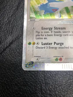B6 Pokemon Latios EX Dragon Card Holo Foil Rare 94/97 EX Dragon - Image 5