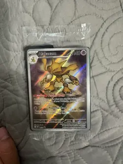 Alakazam 009 Black Star Promo Mega Evolution ETB Pokemon TCG Cards SEALED - Image 1