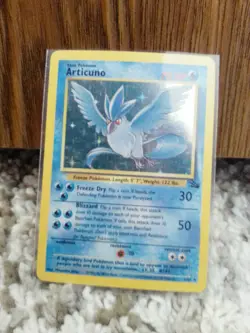 Articuno Fossil Holo Rare 2/62 Pokemon Card - Image 1