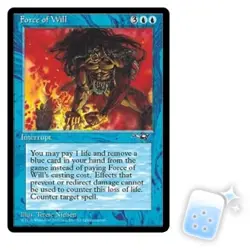 FORCE OF WILL Alliances ALL Magic MTG MINT CARD - Image 1