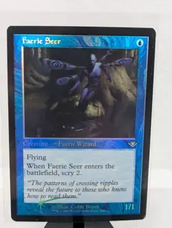 MTG - Faerie Seer (Retro Frame) Modern Horizons - Foil - Image 1