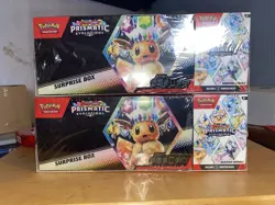 Pokemon Prismatic Evolutions Surprise Box+Booster Box Bundle Sealed Lot Of 2 - Image 1