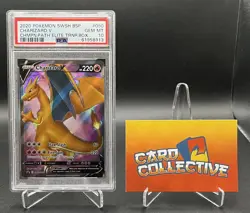 Pokemon Charizard V SWSH050 - Black Star Promo Champions Path - PSA 10 GEM MINT - Image 1