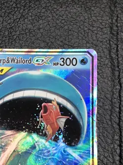 B6 Magikarp & Wailord GX SM166 Pokemon Tag Team Holo Sun & Moon Promos HP - Image 3
