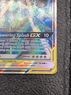 B6 Magikarp & Wailord GX SM166 Pokemon Tag Team Holo Sun & Moon Promos HP - Image 4