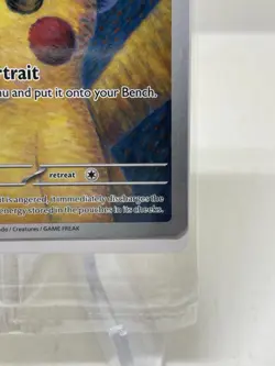Pokemon TCG Pikachu With Grey Felt Hat Van Gogh Full Art Promo SVP #085- Sealed - Image 5