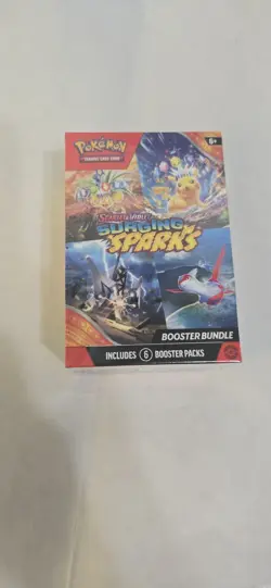 Pokemon Scarlet & Violet: Surging Sparks Booster Bundle Box - 6 Booster Packs - Image 1