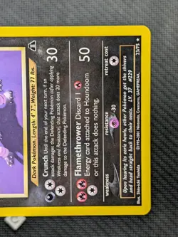 Houndoom 23/75 - Neo Discovery Unlimited Non-Holo Rare Pokemon TCG NM - Image 5