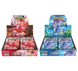 Pokemon TCG Booster Box Thai Single Strike Master x1 / Rapid Strike Master x1 - Image 1