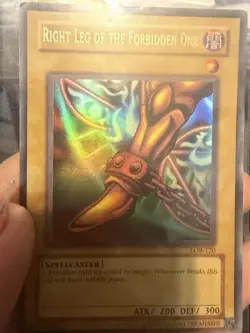 Right Leg of the Forbidden One LOB-120 The Legend of Blue Eyes White Dragon... - Image 1