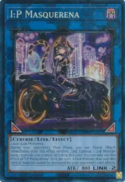 Yugioh! I:P Masquerena (Alternate Art) - RA02-EN042 - Prismatic Collector's Rare - Image 1