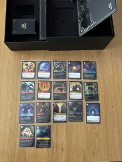 Riftbound Sleeves & Box EN Worlds 2025 Bundle Exclusive + 94 NM Origin cards - Image 5