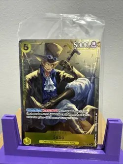 Sabo (Tin Pack Set Vol. 2) P-073 One Piece Promotion Cards Foil (*Sealed*) NM - Image 1