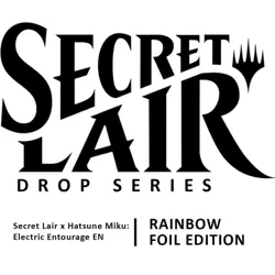 Magic MTG Secret Lair Hatsune Miku Electric Entourage English Rainbow Foil - New - Image 4