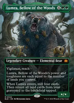 [1x] Lumra, Bellow of the Woods (0342) - Borderless Near Mint, English Bloomburr - Image 1