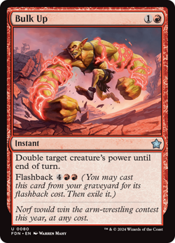 MTG - Bulk Up [Foundations] - Image 1
