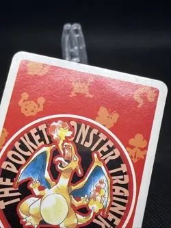 Gastly Pokemon RED Playing card Charizard back Japanese Vintage Bandai - Image 5