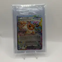 Pokemon Eevee EX 075/131 Prismatic Evolutions Stamped Sealed Promo - Image 1