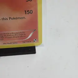 English Pokemon Cracked Ice Holo Emboar 19/114 NM Card 2011 - Image 5