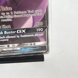 Pokemon TCG Genesect GX 130/214 SM-Lost Thunder Ultra Rare Holo NM Card - Image 4
