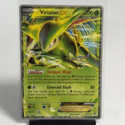 Virizion EX 2014 Andrew Estrada World Championship 9/101 NM Card Stamped Pokemon - Image 1
