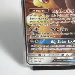 Mawile GX 141/236 Unified Minds NM Ultra Rare Pokemon Card 2019 - Image 5