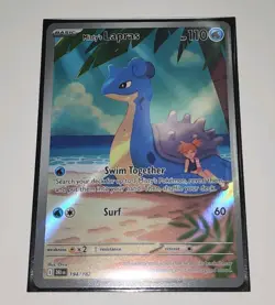 Pokemon Misty's Lapras Illustration Rare Holo 194/182 Destined Rivals - Image 1
