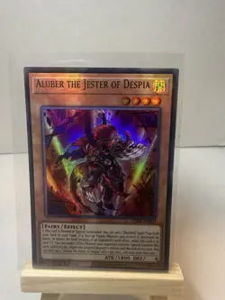 Yu-Gi-Oh! Aluber the Jester of Despia CH01-EN003 1st Ed Foil Effect ATK/1800 - Image 1