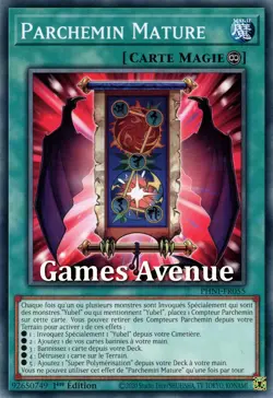 Yu-Gi-Oh ! Parchemin Mature PHNI-FR055 VF/COMMUNE - Image 1