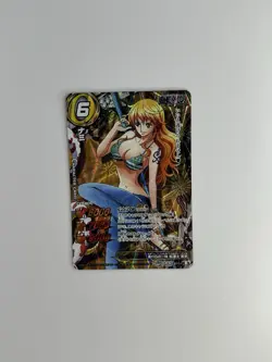 MIRACLE BATTLE CARDDASS ONE PIECE OP17 NAMI OPR - Image 1