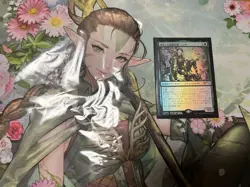 MTG Nissa Resurgent Animist Playmat & Promo card set limited official Japan - Image 1