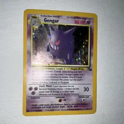 Pokemon TCG Gengar Holo 5/62 1999 Wizards Card Lot 2x English Vintage - Image 2