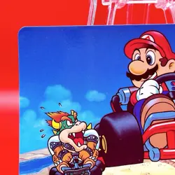 Mario Kart Trading Card Japan Rare Banpresto Nintendo Carddass 1993 #84 - Image 2