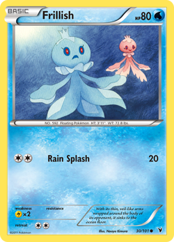 Frillish 30/101 Common | Noble Victories | Pokemon Card - Image 1
