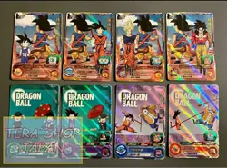 Bandai Super Dragon Ball Heroes MM2 CP ICP Complete Set 8 Cards MINT HOLO - Image 1