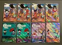Bandai Super Dragon Ball Heroes MM2 CP ICP Complete Set 8 Cards MINT HOLO - Image 2