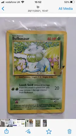 POKEMON 25TH ANNIVERSARY KANTO FIRST PARTNER PACK (3x JUMBO OVERSIZED CARDS) NEW - Image 1
