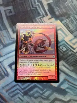 MTG Foil Brighthearth Banneret EX/LP Morningtide - Image 1