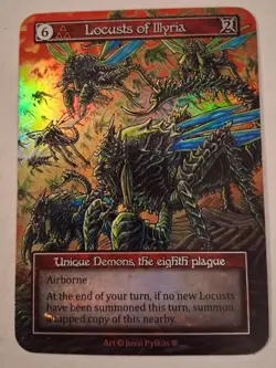 Locusts of Illyria Sorcery Contested Realm Gothic Unique Foil - Image 1