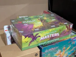 MTG Commander Masters Draft Booster Box - Sealed Free Shipping from Japan - Image 1