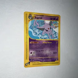 Pokemon Espeon Holo Rare 80 HP Aquapolis 11/147 2002 English TCG Card - Image 2