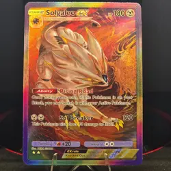 Pokemon Solgaleo EX Holo & Texture Fan art [Pocket TCG art] - Image 1